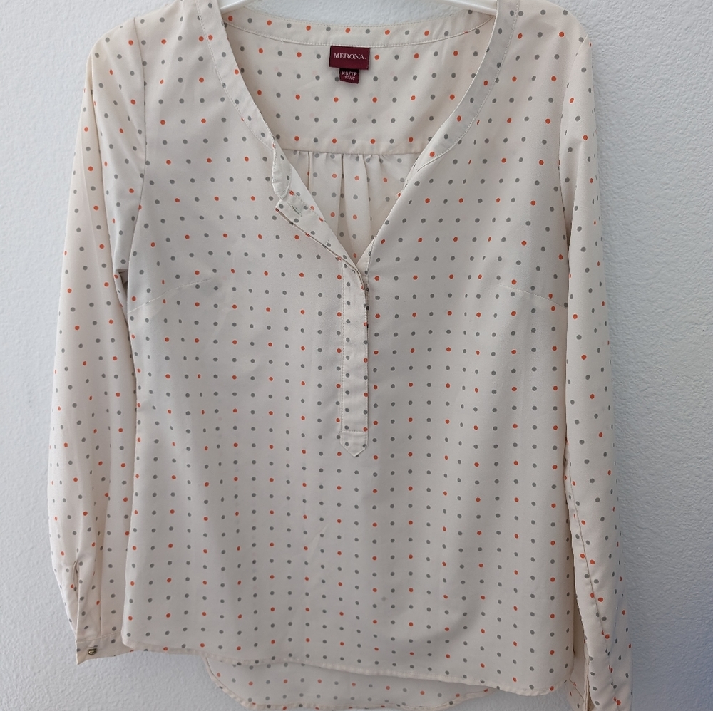 Merona Polka Dot Shirt